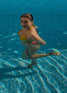 Sanya Malhotra beats the heat in bewitching bikini; a look at her fashion game​