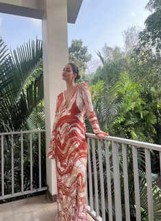 Gabriella Demetriades' pregnancy glow is unmissable as she aces maternity fashion in these new pictures