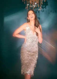 Nora Fatehi's black cutout dress breaks the internet, pictures serve classic fashion moment