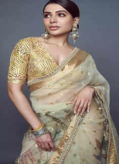 ​Samantha Ruth Prabhu is a sight to behold in sarees
