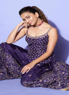 ​Kriti Kharbanda is a sight to behold in ethnic wear​