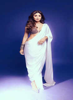 Shilpa Shetty&rsquo;s most unforgettable saree looks