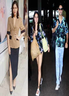 ​#ETimesSnapped: From Bhumi Pednekar to Sara Ali Khan, paparazzi pictures of your favourite celebs​