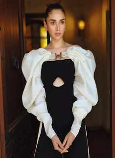 Aditi Rao Hydari recreates Audrey Hepburn's iconic look in white dress, see her vintage-themed pictures