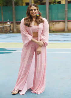 Huma Qureshi and Sharib Hasmi meet Mumbai&rsquo;s dabbawalas for Tarla promotions