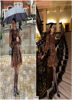 Karisma Kapoor looks stunning in printed dress as she enjoys the rain on the streets of London, see pictures