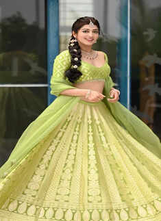 Pranitha Subhash exudes ethnic vibes in lehenga