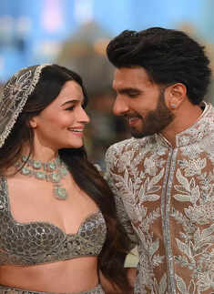 Ranveer Singh and Alia Bhatt turn showstoppers at Manish Malhotra's Bridal Couture Show