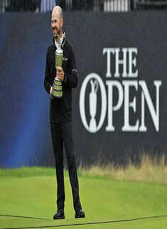 Brian Harman lifts the Claret Jug as he wins 2023 British Open Championship, see pictures