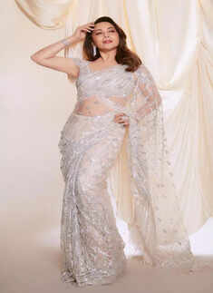 Madhuri Dixit&rsquo;s most unforgettable saree looks