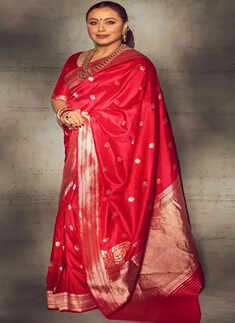 ​These gorgeous photos of Rani Mukerji in saree are breaking the internet!​