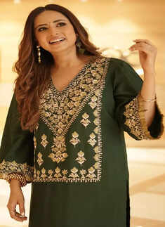 Sargun Mehta exudes elegance in ethnic wear