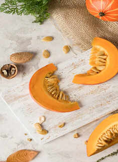 Pumpkin seeds enhance hair vitality