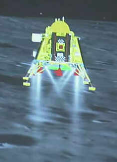 Chandrayaan-3's triumphant touchdown marks India's lunar landing milestone