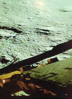 Chandrayaan-3 shares first pictures of Moon captured during lunar descent