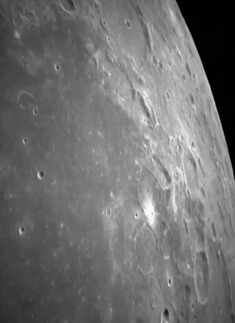 Lunar images shared by ISRO's Chandrayaan-3 mission