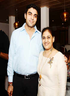 Samant Chauhan's post show party