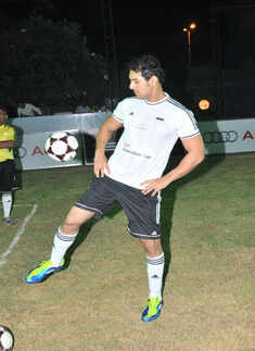 John plays at Audi Generation Cup