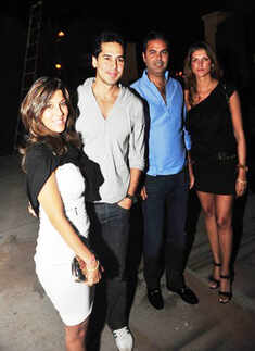 Opening party: Indian Grand Prix 2011