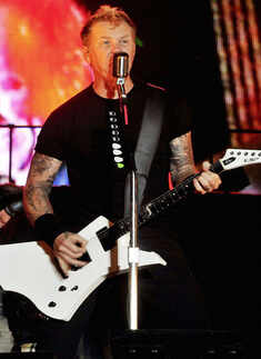 Metallica performs in Bangalore