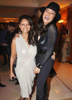 B'wood divas at BT's 17th anniv party