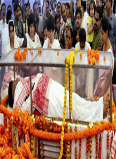 Bhupen Hazarika's last journey