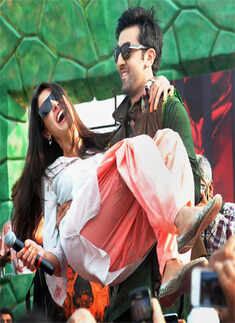 Nargis at Ranbir' b'day