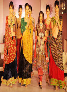 Jyoti Bajoria's fashion show