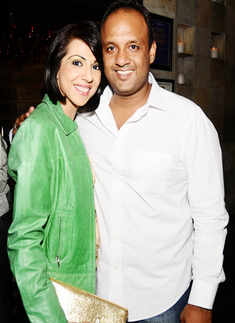 Reynu Tandon's birthday party