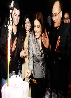 Reynu Tandon's birthday party