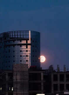 February's full snow moon graces the night sky, see pictures from around the world