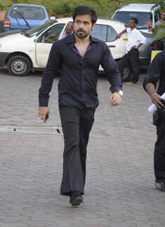 Emraan spotted at Powai