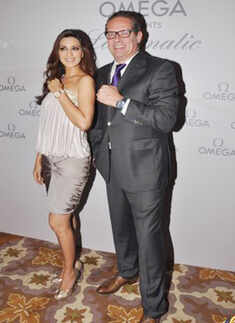 Omega 'Ladymatic' launch