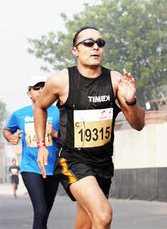 Delhi half marathon 2011