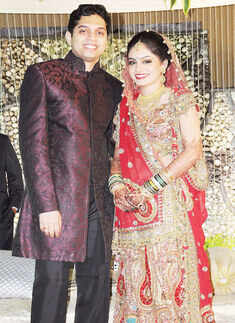 Rohit & Amruta's reception party