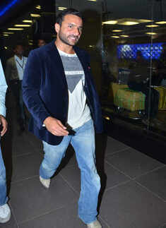 Saif at airport