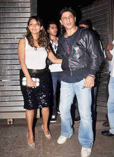 Farhan Akhtar's b'day party