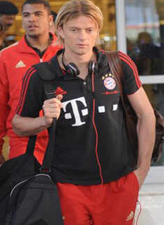 FC Bayern Munich's team in Delhi