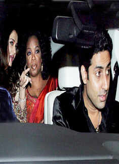 Lovely meeting beautiful Bollywooders: Winfrey