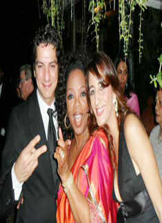 Lovely meeting beautiful Bollywooders: Winfrey