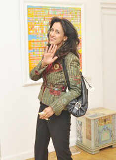 Trishla Jain's art exhibition