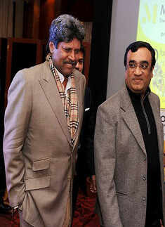 Kapil Dev @ 'Go for Gold' press conference 