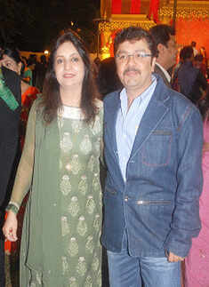 Sakshi and Parag Kalra's reception