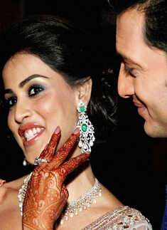 Riteish-Genelia's sangeet ceremony