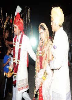 Genelia's 'Bidaai' ceremony