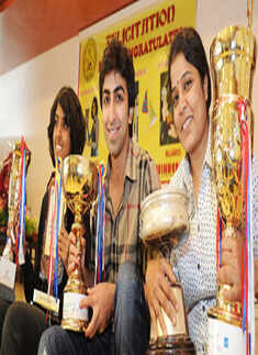 Pankaj Advani's felicitation by KSBA