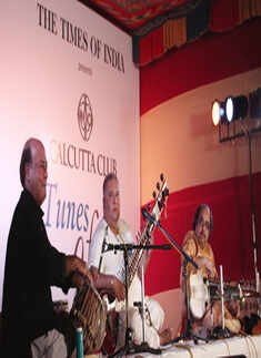 Usha performs at 'Tunes of Bliss' event 