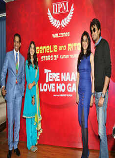 Riteish, Genelia at IIPM