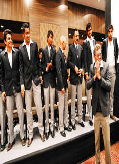 Felicitation function of Ranji players