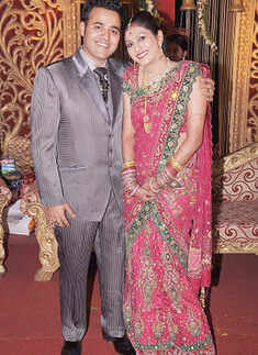 Rathin and Riddhima Deshpande's reception